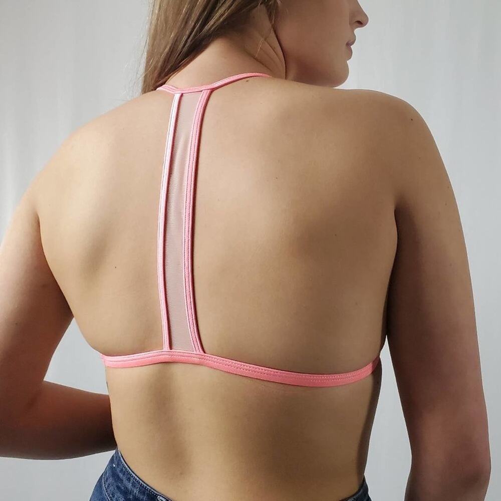Victoria's Secret PINK Triangle Cut Bikini Suit Top - M - Picture 4 of 8